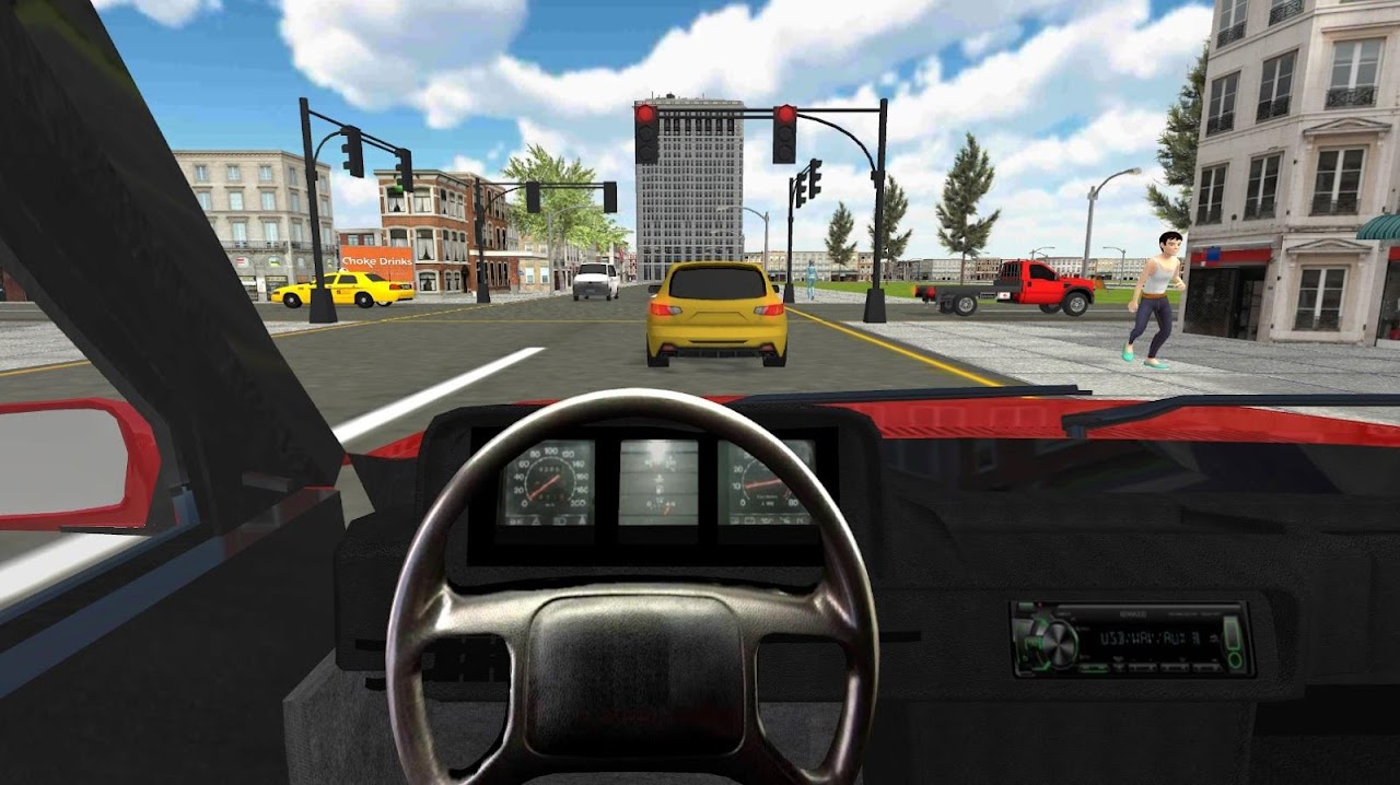 simulador de carro voador 3D, Jogos de condução de carros