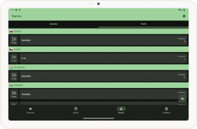 Calendar: Namedays and Events screenshot 11
