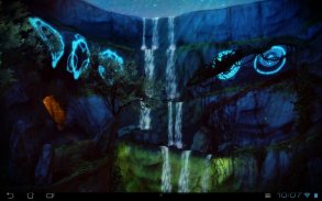 3D Waterfall: Night Edition screenshot 8