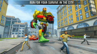 Incredible Monster Hero: Miami City Battle Game screenshot 1