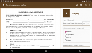 Rental Agreement Maker screenshot 1