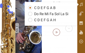 2D Saxofón Notas screenshot 13