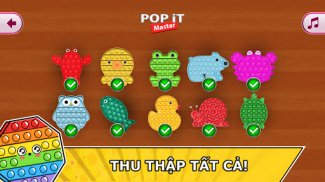 Pop it trò chơi chống trầm cảm screenshot 0