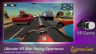 VR Bike Racing Game - vr games screenshot 2