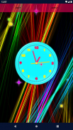 3D Neon Clock Live Wallpaper screenshot 5