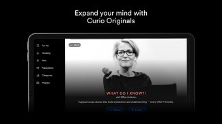 Curio: Audio News And Insights screenshot 3