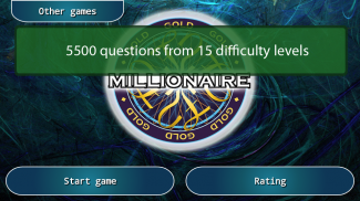 Millionaire GOLD screenshot 0