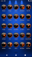 Orange Icon Pack Style 8 ✨Free✨ screenshot 11