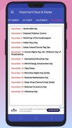 Important Days and Dates-GK screenshot 3