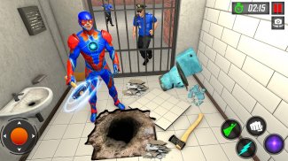 Police Speed Hero Prison Escape Games screenshot 3