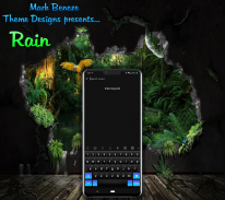 Rain Theme for LG G8, V40, V50 V60 UX9 screenshot 6