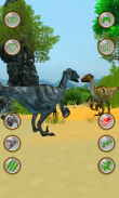 Talking Jurassic Raptor screenshot 2