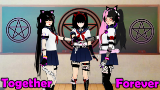 School Girl A.I. - 3D Multiplayer Simulator World screenshot 2