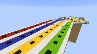 Lucky Block Race Map for MCPE screenshot 1