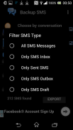 Backup SMS screenshot 2