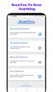 ScanYou - Scan documents, Qr code, Bar code, Text screenshot 1