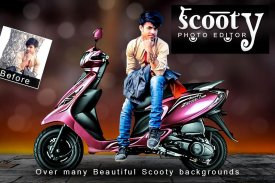 Scooty Photo Editor - Scooty Photo Frame screenshot 0