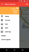 Metro San Francisco -Muni Bart screenshot 1