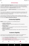Unicaf Scholarships screenshot 1
