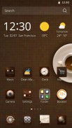 Chocolate Coffee Theme screenshot 1