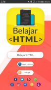 Belajar Ngoding ~ Learning HTML screenshot 1