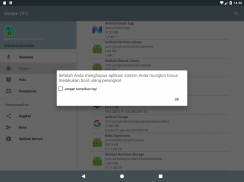 Pengelola aplikasi sistem screenshot 14