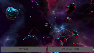 Sci_Fi Particle Plexus 3D Live Wallpaper screenshot 4