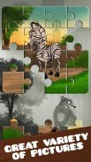 Зоопарк Животные - Пазлы Игры screenshot 1