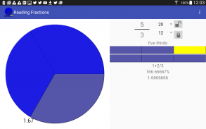 Reading fractions screenshot 5