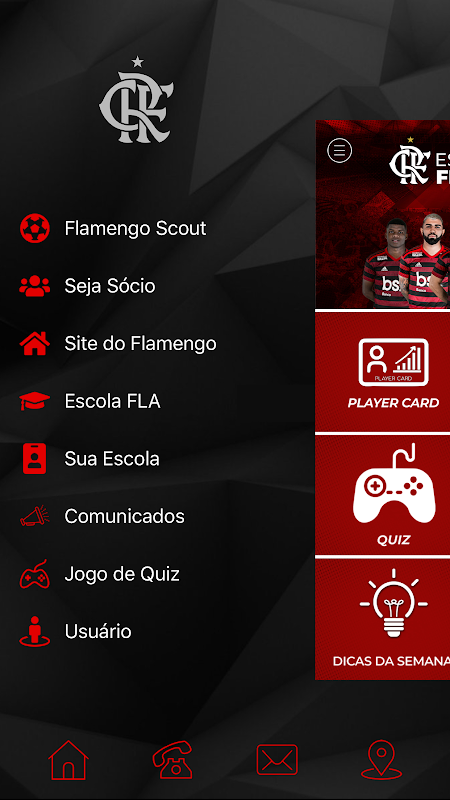 Flamengo Scout: uma bateria de testes online - Escola Flamengo