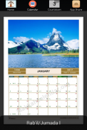 Hijri Calendar 1438/1439 screenshot 2