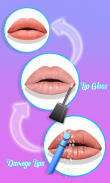 Lèvres faites! Jeu ASMR 3D Lip screenshot 6