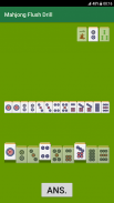 Mahjong Flush Drill screenshot 0