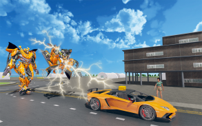 Robot Car Taxi: Future Robot Taxi Transporter Game screenshot 4