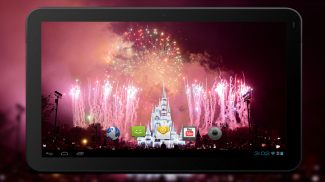 Fireworks over Disneyland LWP screenshot 5