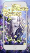 Flower Unicorn Live Wallpaper screenshot 1