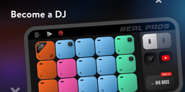 REAL PADS: تبدیل به یک DJ از درام های درام شوید screenshot 1