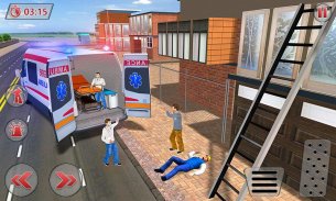 Ambulance Robot City Rescue screenshot 5