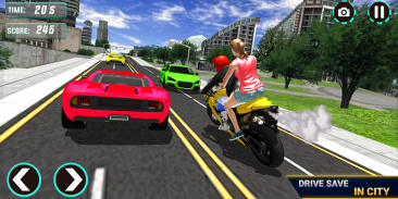 MotorBike Taxi Simulator -Tourist Bike Driver 2020 screenshot 0