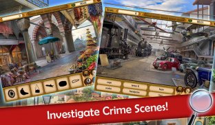 Hidden Objects: Mystery Society Crime Solving screenshot 2