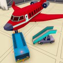 personal de vuelo de tierra del aeropuerto blocky Icon