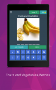 Fruits and vegetables fun word game screenshot 17