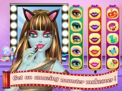 Monster Beauty Salon - Monster Makeover & Dress Up screenshot 2