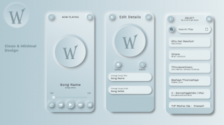 Waverix - Neumorphistic Music Player screenshot 3