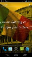 3D Italia bandiera Live Wallpaper screenshot 8