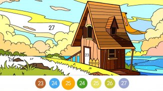 Coloring - color by number screenshot 3