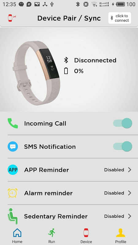 Itech smart hot sale watch app