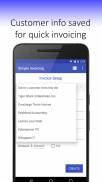 Simple Invoicing - Easy Mobile Invoices Free screenshot 7