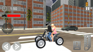 ATV Bike Taxi Game 2021- Cab Simulator screenshot 0