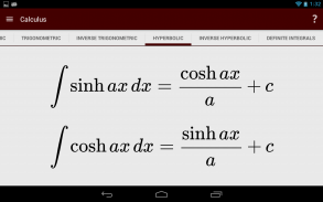 Calculus Cheatsheets screenshot 5